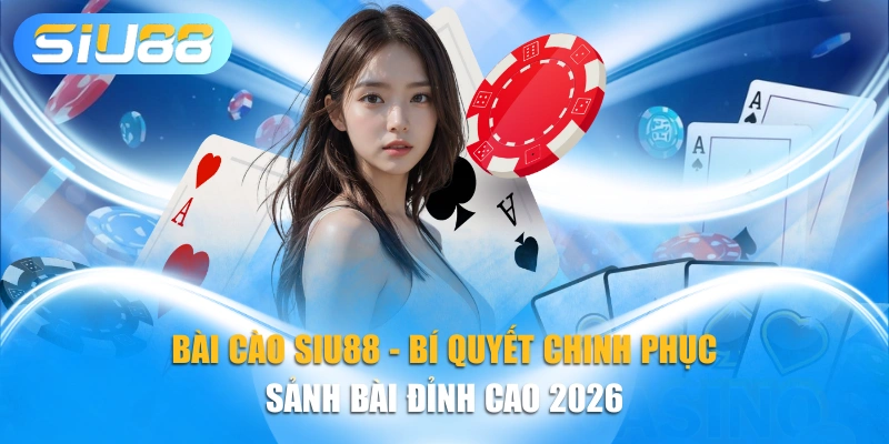 Bài Cào SIU88 - Bí Quyết Chinh Phục Sảnh Bài Đỉnh Cao 2026