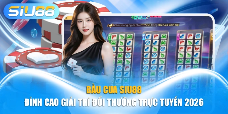 Bầu Cua SIU88 - Đỉnh Cao Giải Trí Đổi Thưởng Trực Tuyến 2026